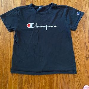 Champion Black T-Shirt